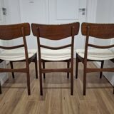 Set of three chairs, Denmark, 1960s