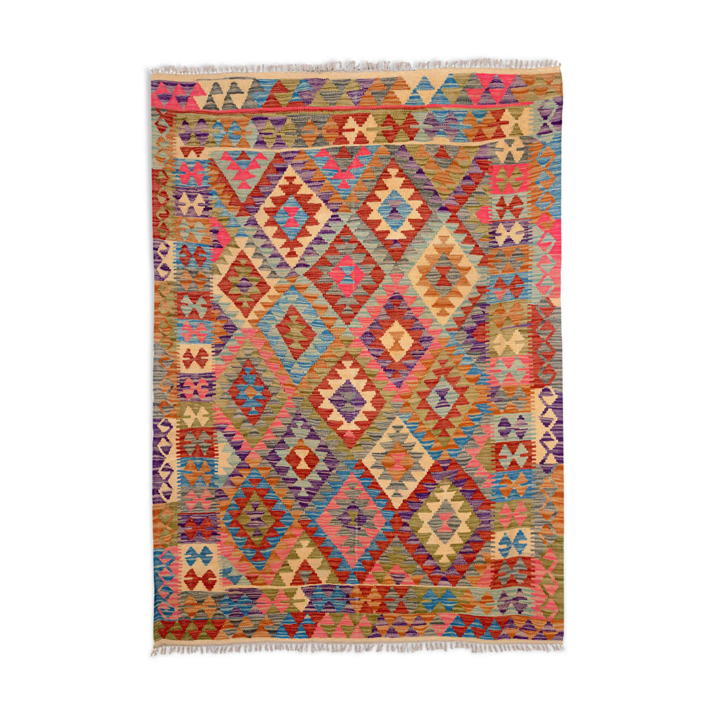 Afghan Kilim 192 x 145 cm