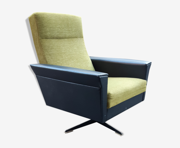 Fauteuil vintage pied pivotant