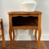 Side table, wooden bedside table