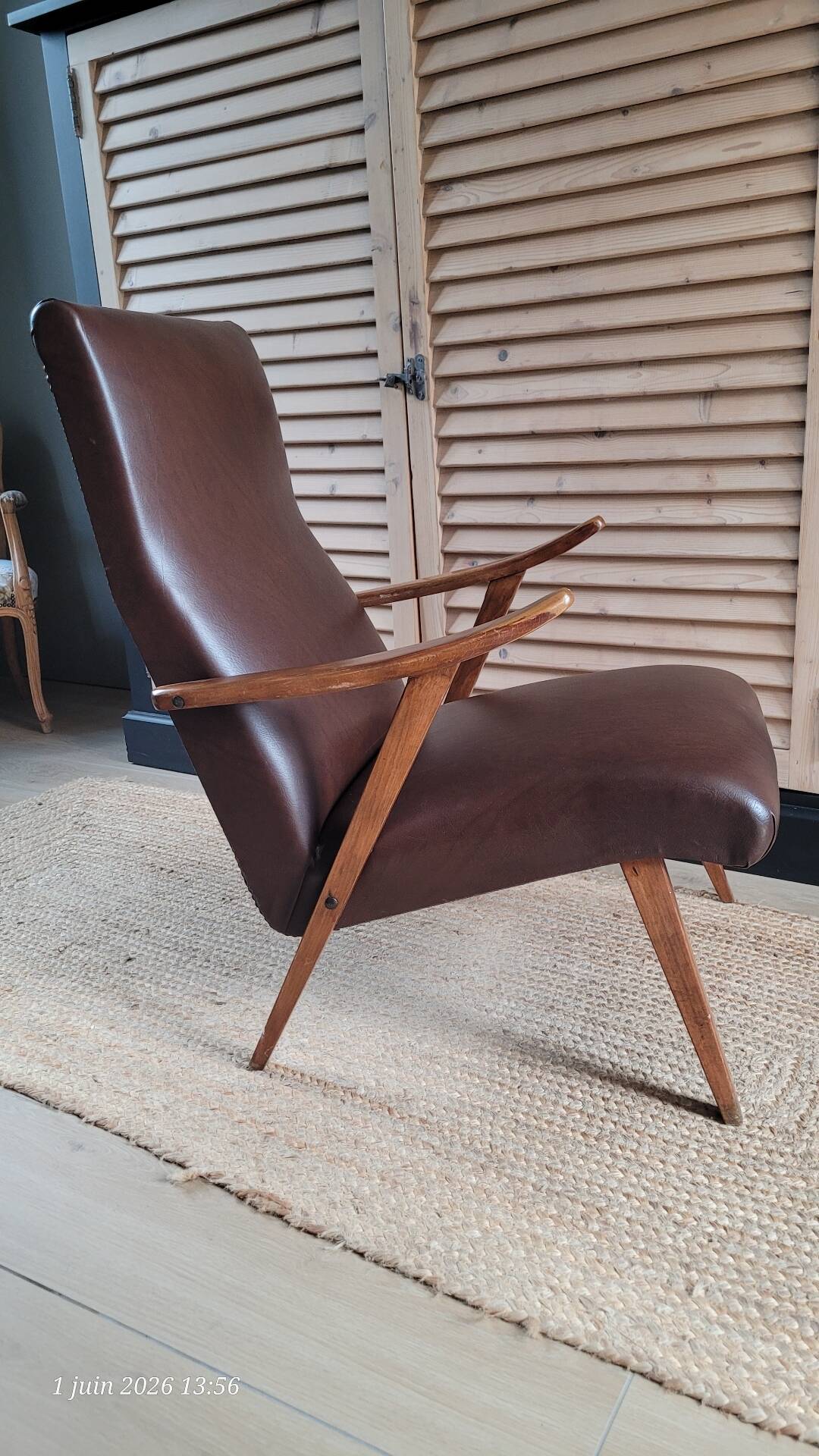 Vintage Armchair 50s/60s – Scandinavian Style / Simi