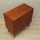 Commode en teck, design danois, années 1970, production: Danemark