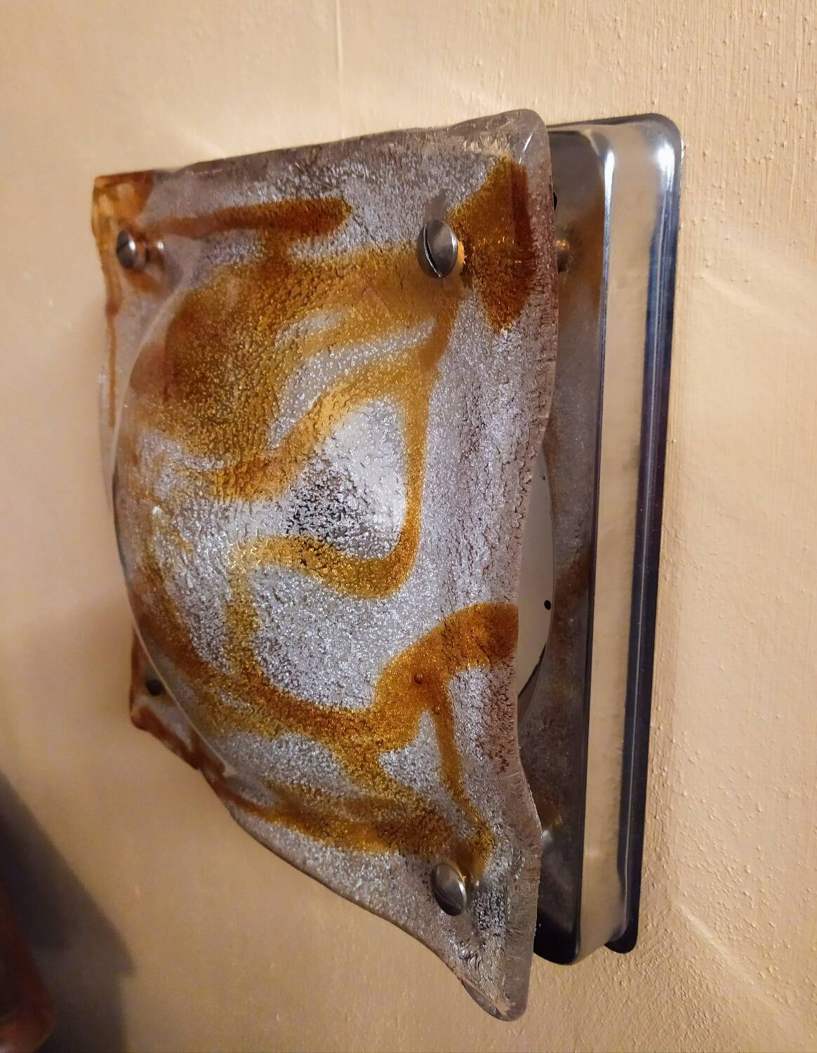 Applique Mazzega Murano,1970.