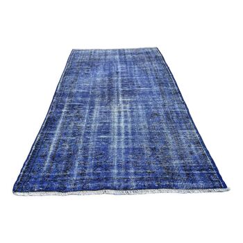 Vintage distressed turkish rug ,196 x 100 cm