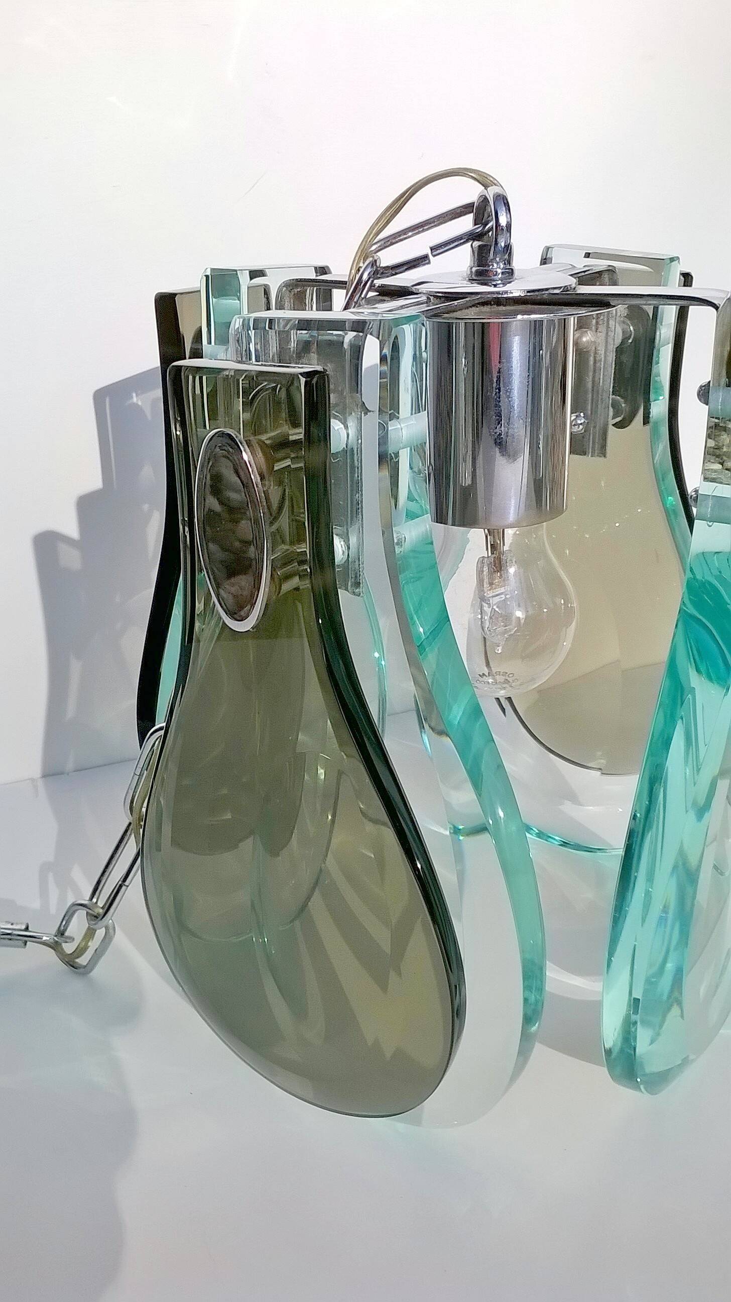 Modern vintage Italian suspension, 1970.