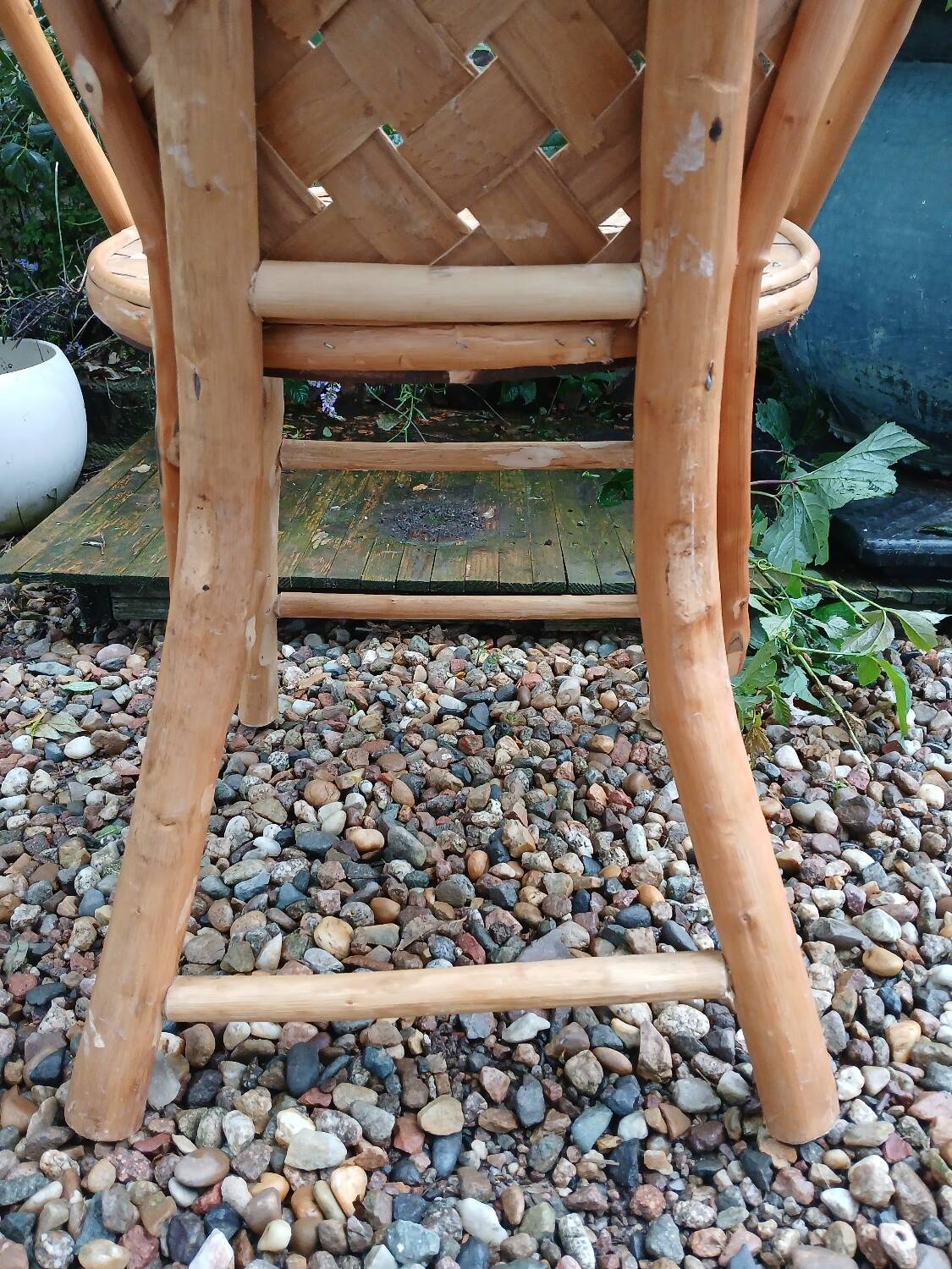 Chestnut armchair, 1960