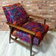 Renovated armchair Fox "Lis", Poland 1960s by Henryk Lis