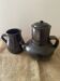 Coffee pot and milk jug by Jean Dubost