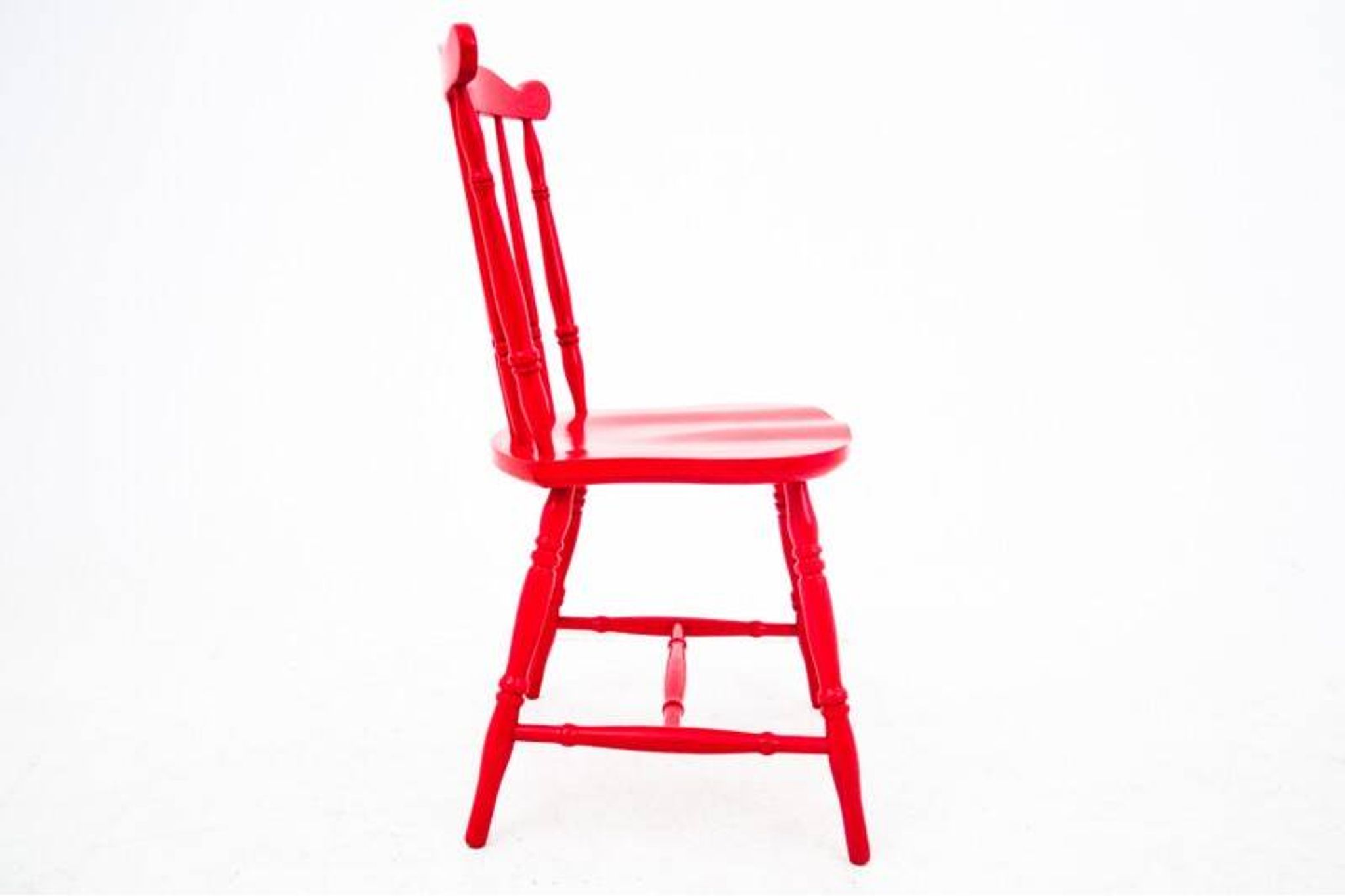 Red chair, Poland, 1940s. After renovation.