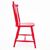 Red chair, Poland, 1940s. After renovation.