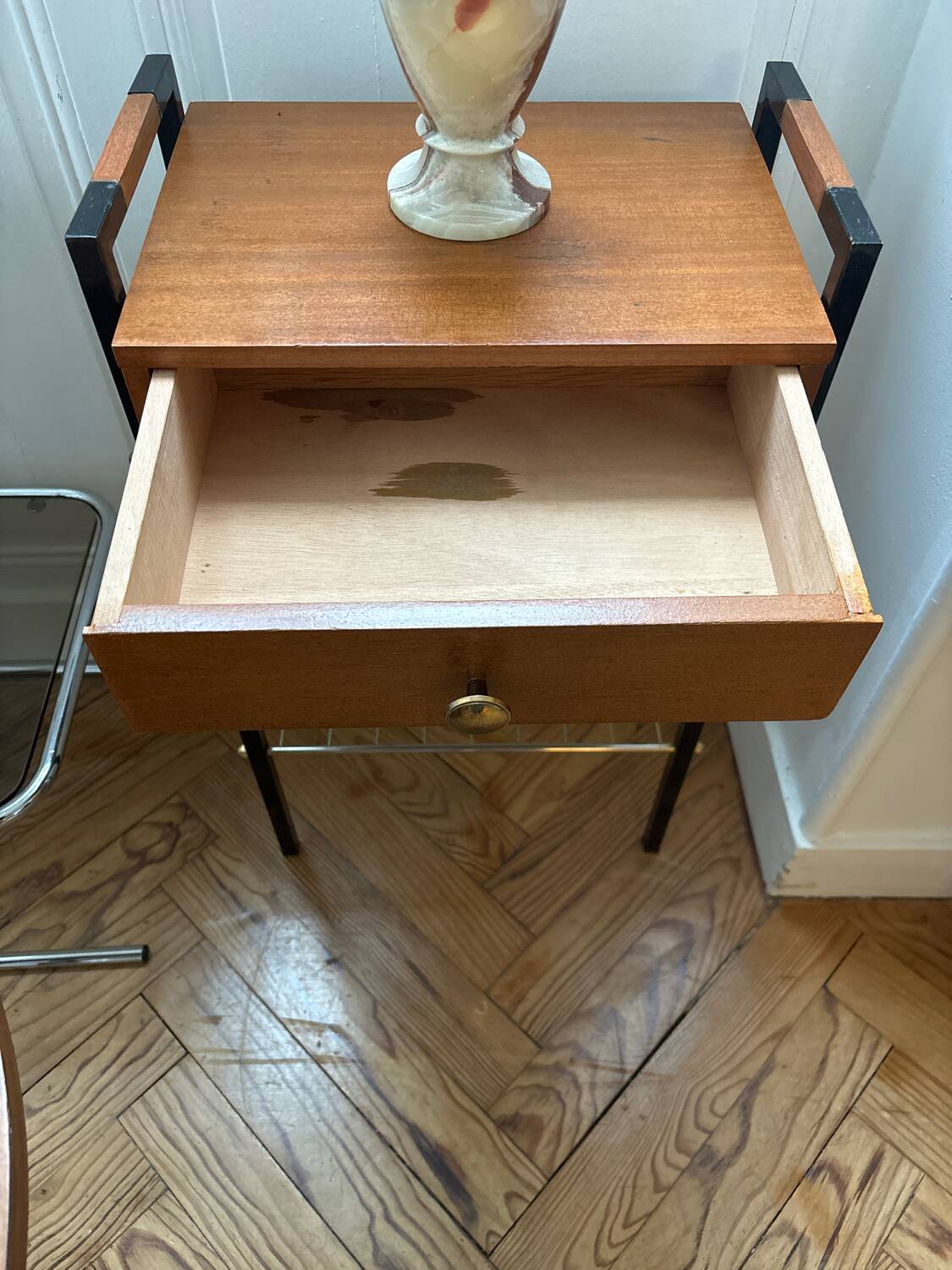 Vintage bedside table