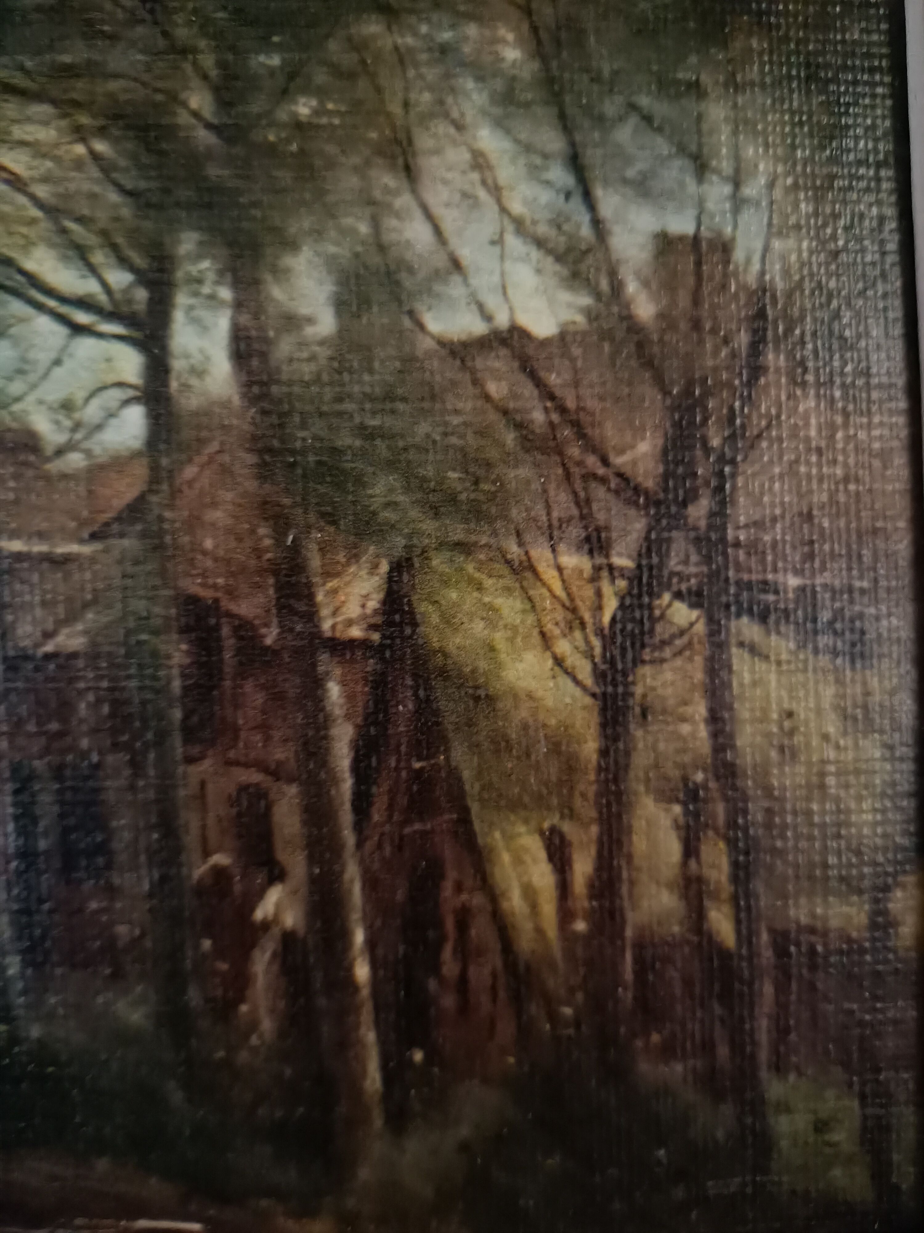 Framed reproduction Corot