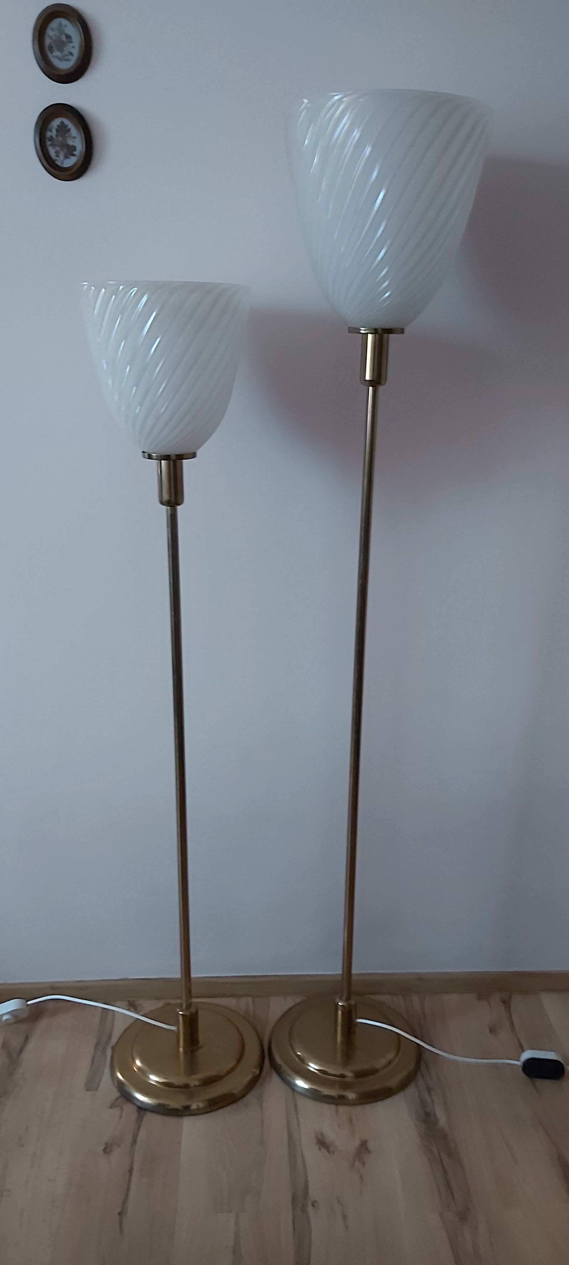 Pair of Floor Lamps, France, 1980s