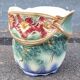 Cache pot en barbotine Digoin