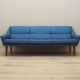 Canapé bleu, design danois, années 1990, production : Danemark