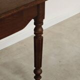 1940s farmhouse table in solid oak