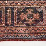 3x11 Dark Salmon Turkish Runner Rug, 85x336Cm SK 5476