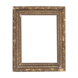 Old frame with gilded moldings