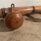 1960s faux bamboo coat hook