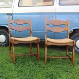 Set of 2 Guillerme and Chambon chairs