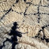 Carpet berbere beni ouarain vintage 110x235 cm