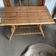 Rattan coffee table