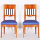 Set of Biedermeier Dining Chairs in Cherry Tree, 1820s