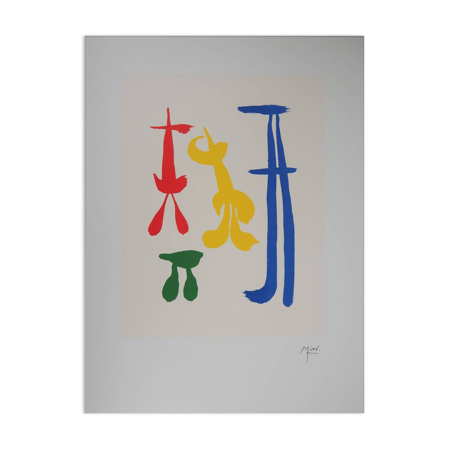 Joan Miró: Surrealist Family - Signed Lithograph