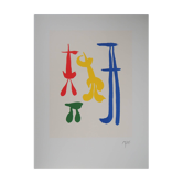 Joan Miró: Surrealist Family - Signed Lithograph