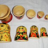 MATRIOCHKAS RUSSIAN DOLLS VINTAGE GIGOGNES