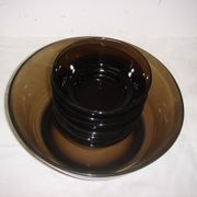 Fruit salad service, Pyrex, Vereco France, 1970