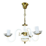 AKA Leuchten chandelier, Hollywood Regency style, Germany, 1970s.