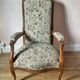 Salon style Louis XV complet en bois massif – Canapé + 2 fauteuils - très bon état