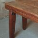 Brutalist oak bench 90 cm