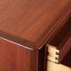 Bureau de Direction Danois en teck par Gunnar Nielsen Tibergaard 1960.