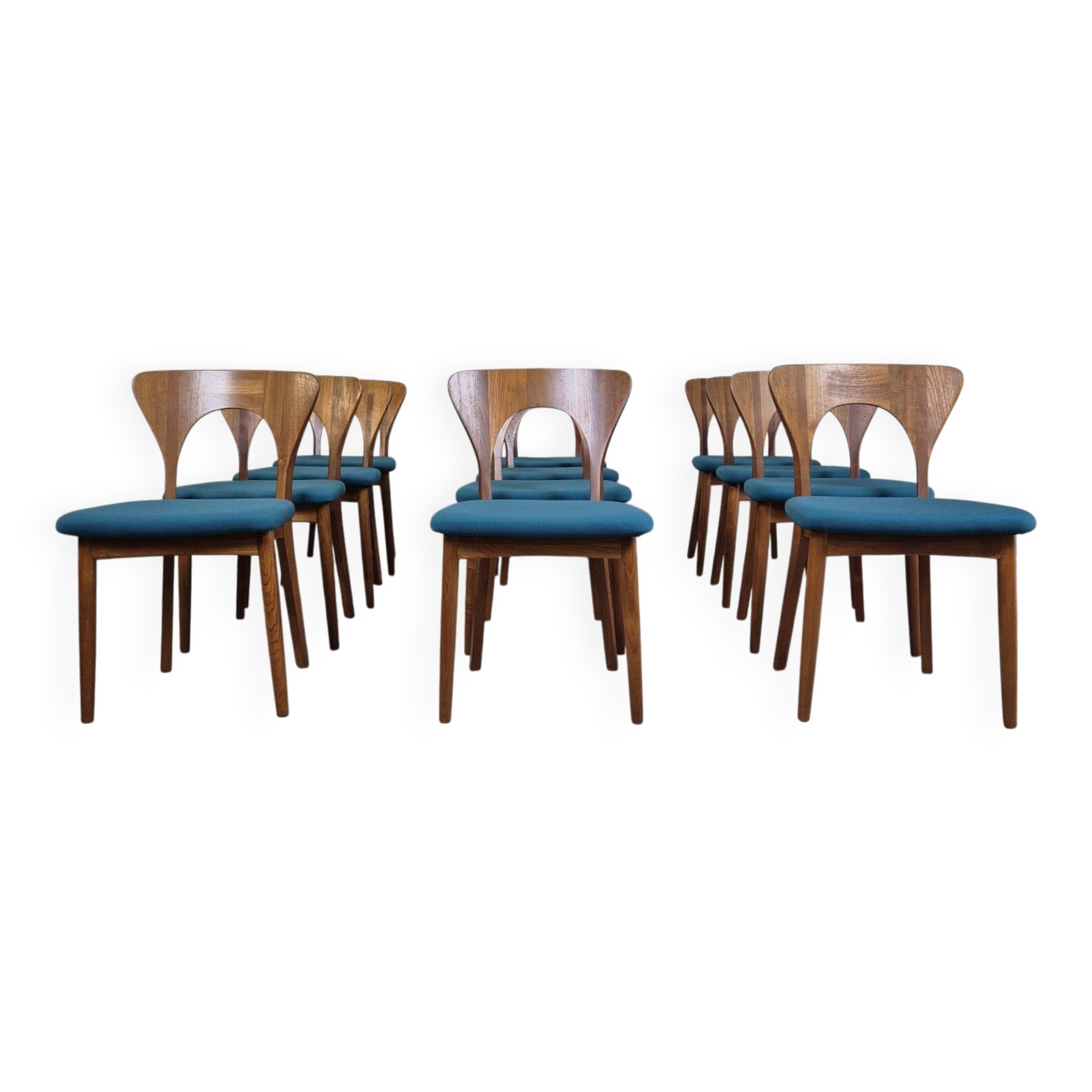 Niels Koefoed 'Peter' Danish chairs vintage