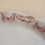 Large oval porcelain dish from Limoges by Théodore Haviland