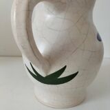 Vintage Marais Pottery style flower pitcher