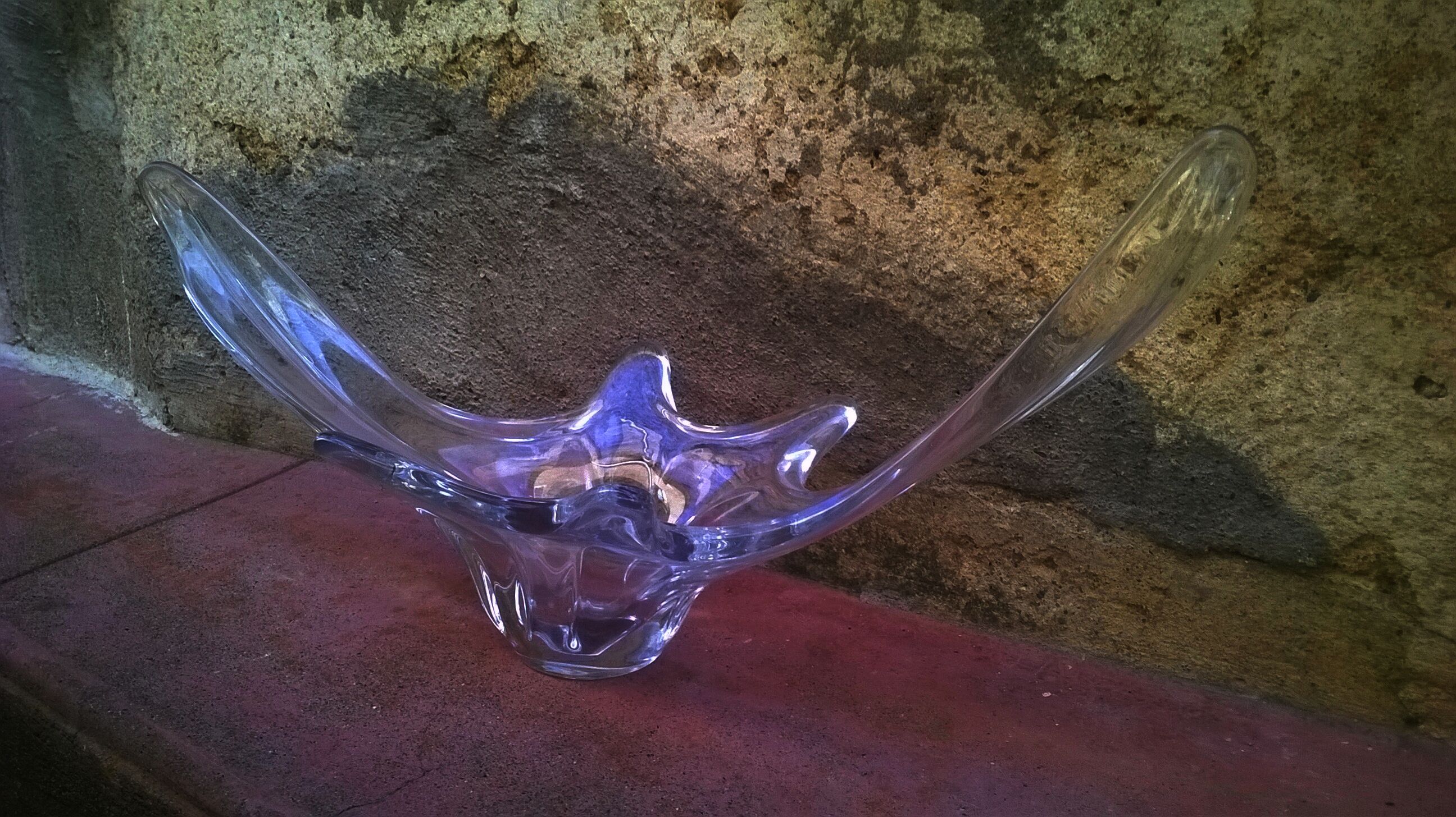 Crystal center-center cup