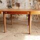Table ronde scandinave extensible