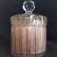 Ensemble de toilette en cristal de Baccarat modèle cannelures (avant 1936)