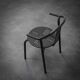 Rare set of 6 “Maxmo” postmodern dining chairs by Ikea, 1980s