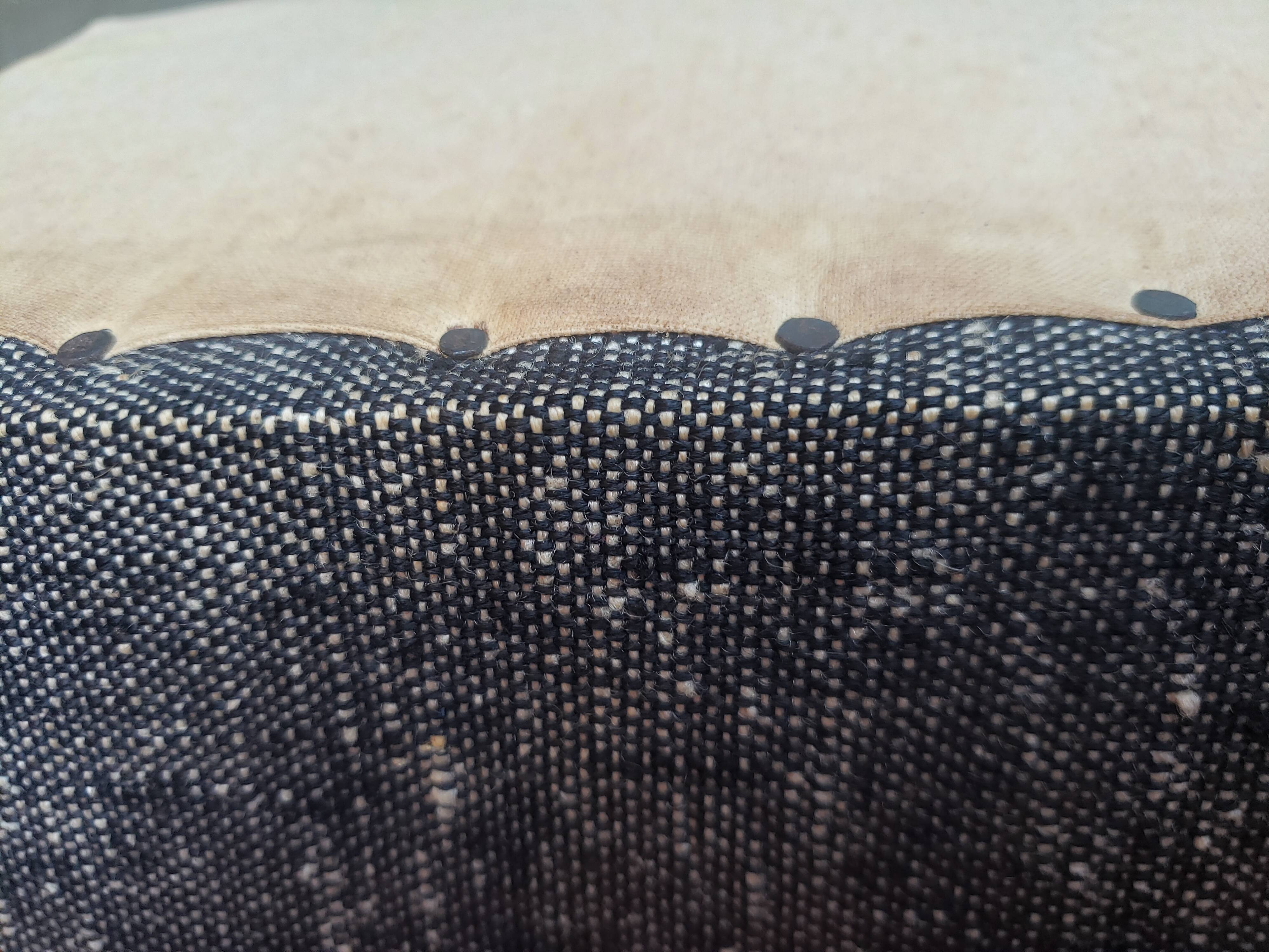 8 vintage chairs lined grey black