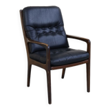 Vintage Leather Armchair Eugen Schmidt