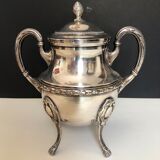 Silver metal coffee service