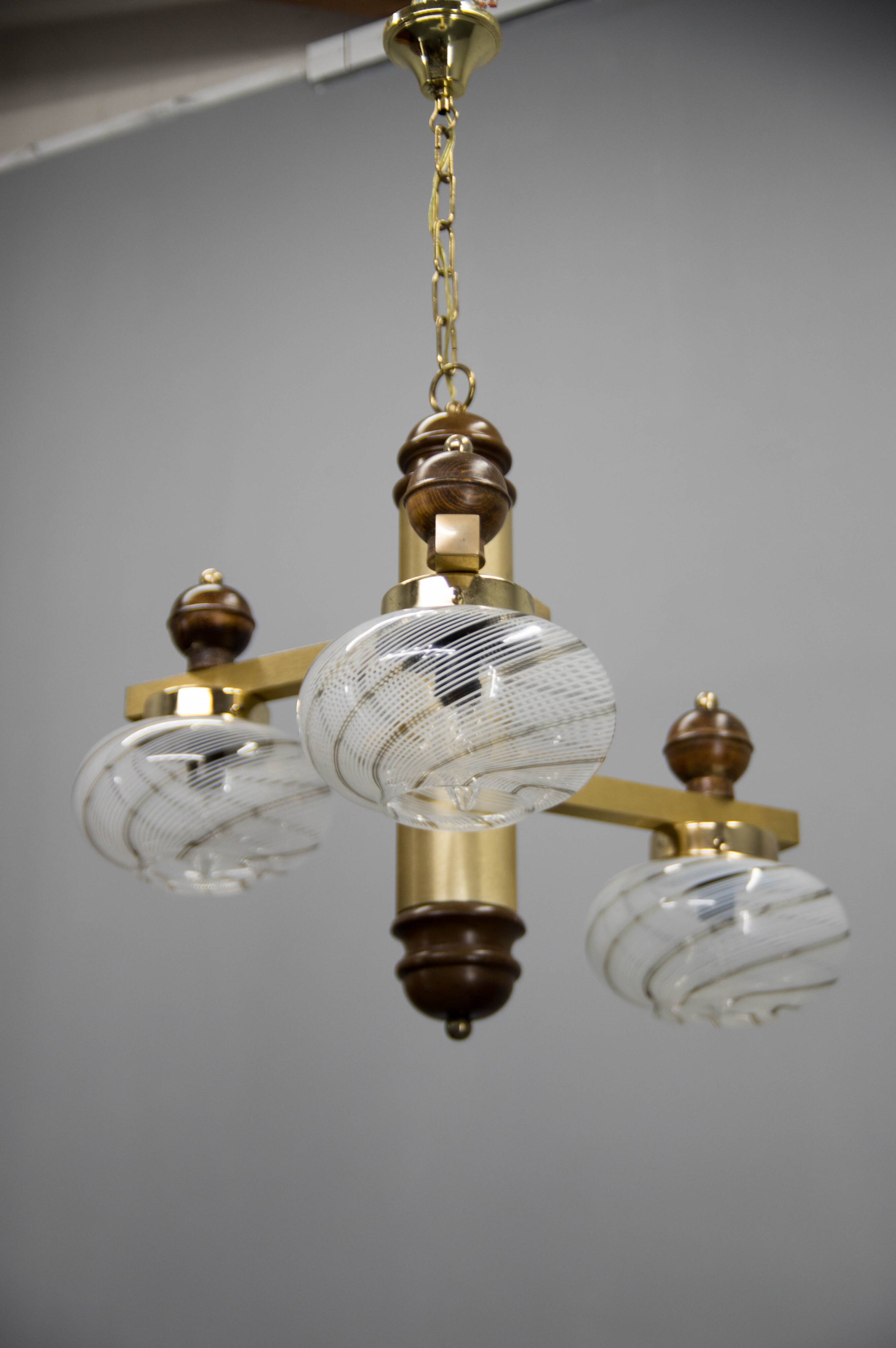 Mid-Century Italian Chandelier, Italy, 1970s