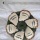 Old Terre de Fer oyster plate – Longchamp 1920, earthenware