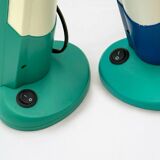 Paire de lampes Toucan par HT Huang en jaune et vert