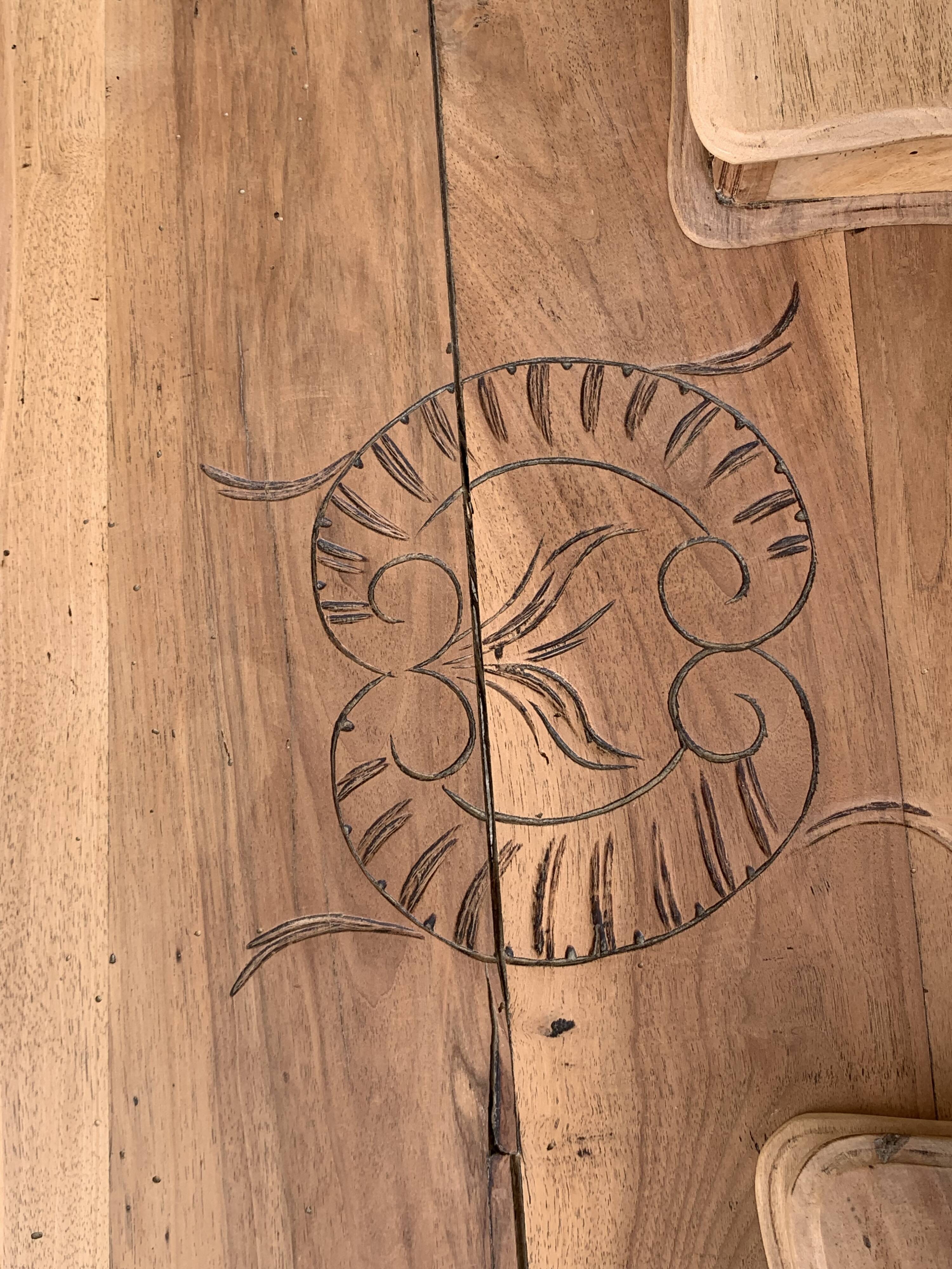 Dressing table raw wood 1900