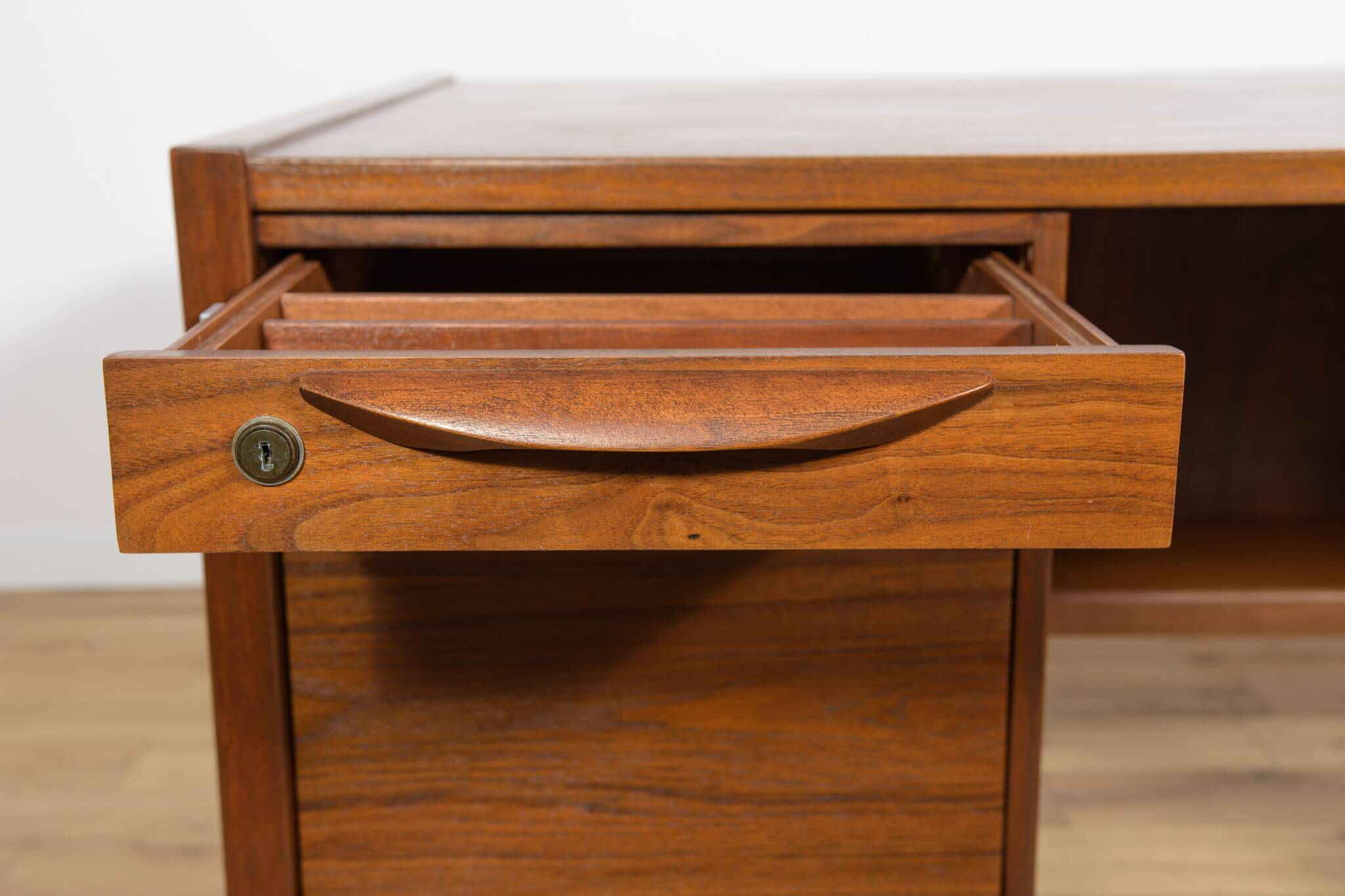 Mid-Century Walnut Desk by Jens Risom for Jens Risom Design, 1960s